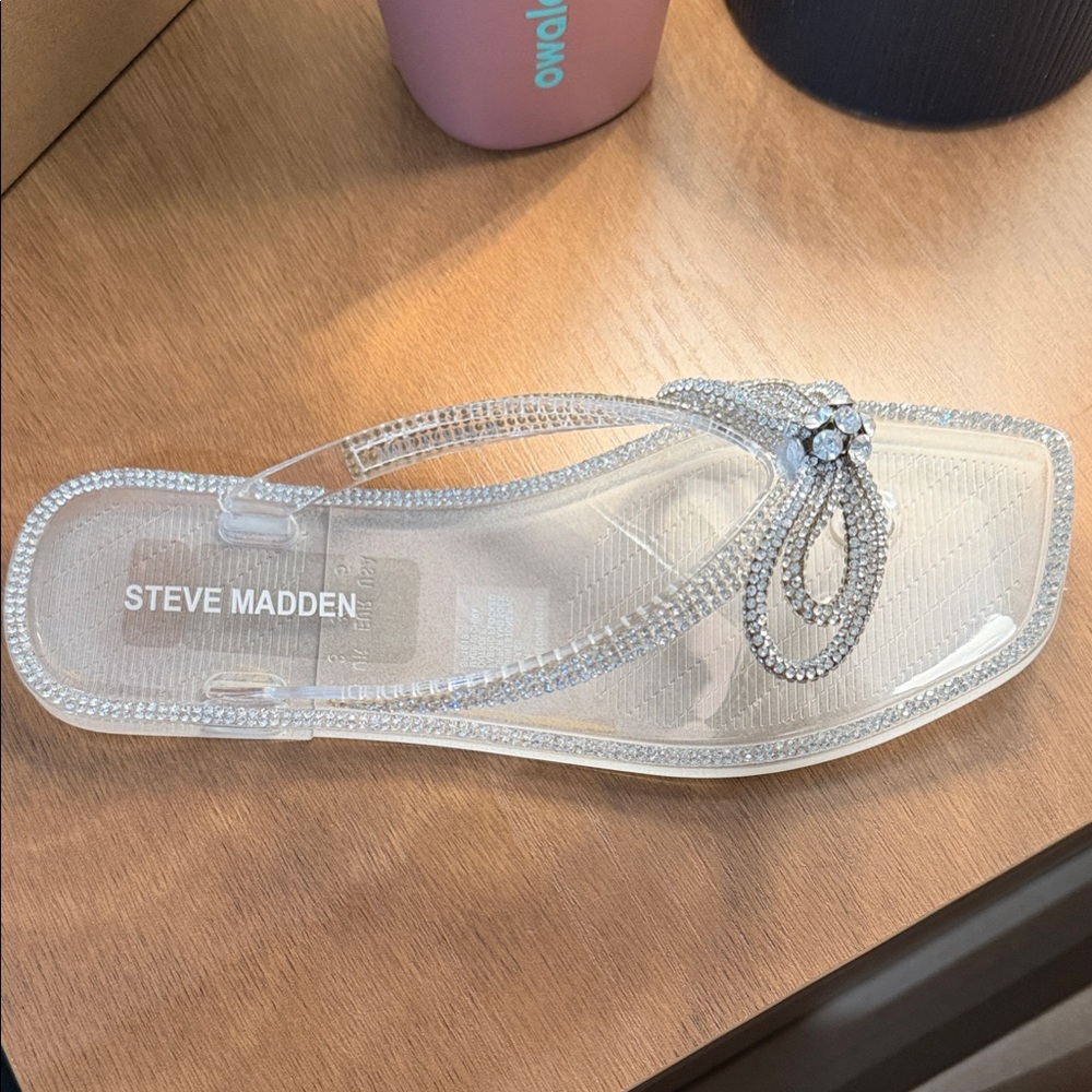 Steve Madden Women's Crystal Embellished Sandals